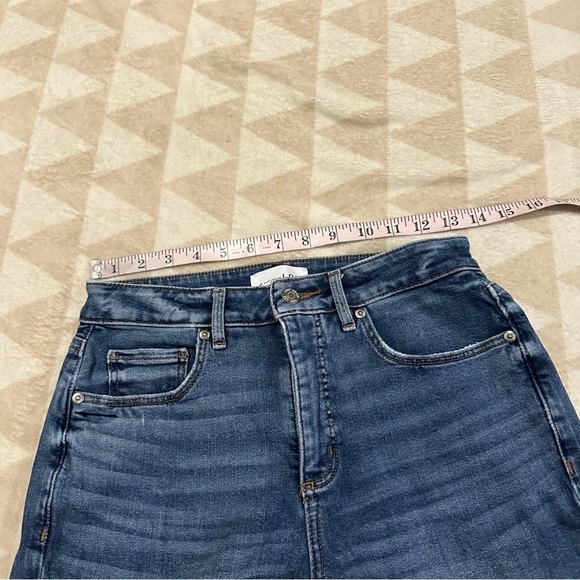 Ann Taylor loft the survey skinny raw hem jeans - Picture 3 of 6